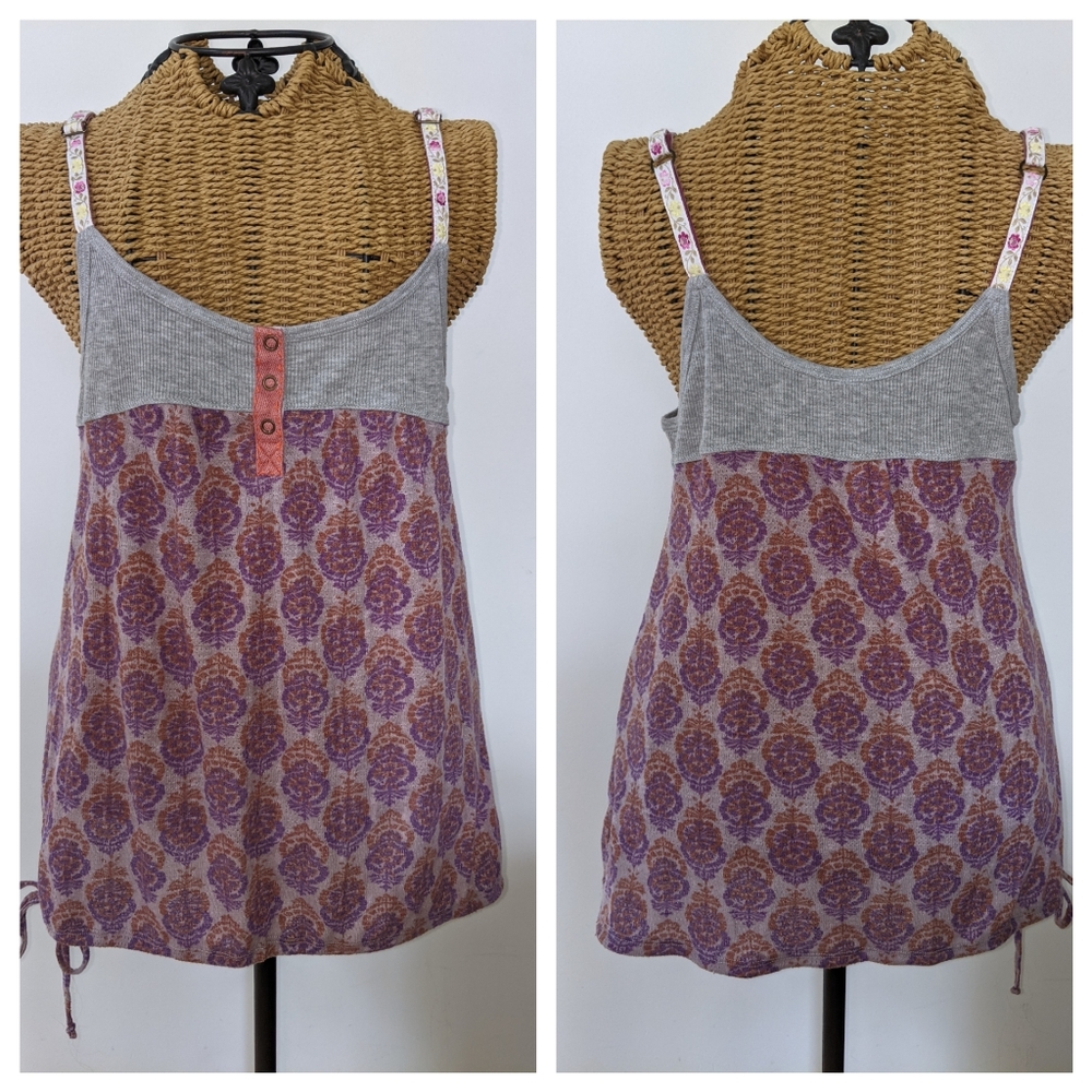 Free People Cute snap front tank M